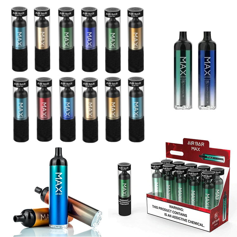 

Air Bar Max Lux Disposable Vape Pen 2000 Puffs cigarettes 1250mAh Battery 6.5ML Vapor Pod Device eCigs Puffbars Vapes Electronic Cigarette Stick Style