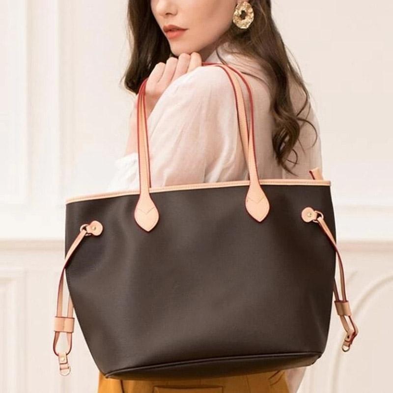 

2pcs set high qulity Shopping bag classic womens Crossbody handbag flower ladies composite tote leather clutch shoulder bags handbags purses Telfar Mini Backpack