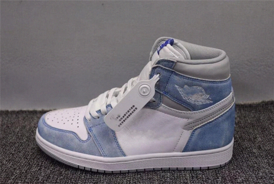 

1 1s High University Blue Mens Shoes top quality trainers Sneakers 872i#, Black