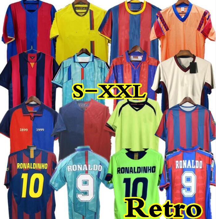 

96 97 Barcelona retro soccer jersey FIGO RONALDINHO MESSI RONALDO 08 09 07 91 92 Koeman Classic RIVALDO Henry Laudrup Guardiola XAVI PIQUE 1899 1999 Stoitchkov