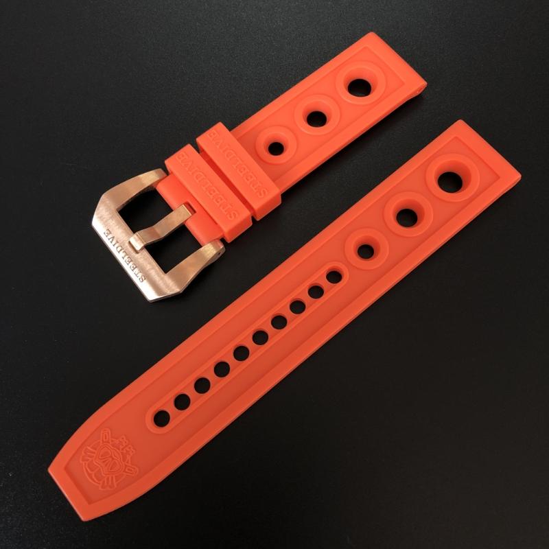 

Watch Bands STEELDIVE SD2201S Dive Replacement Strap Bronze Buckle 20mm 22mm Bracelets 20/22mm