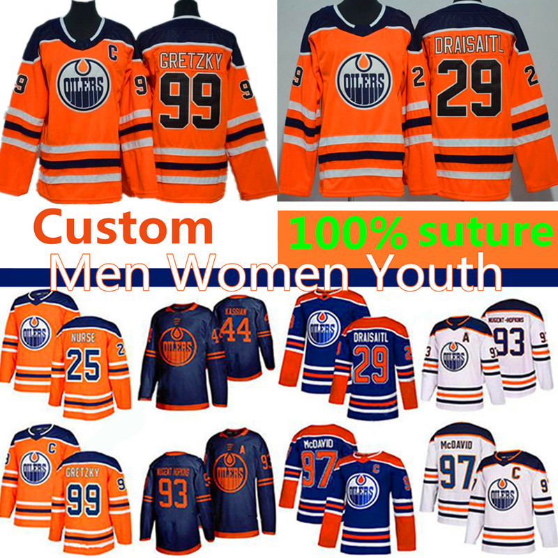 

Edmonton Oilers Jersey 13 Jesse Puljujarvi 2021 Hockey 97 Connor McDavid Wayne Gretzky 74 Ethan Bear 29 Leon Draisaitl Jerseys Ryan Nugent-Hopkins darnell nurse Wear, Youth's color 3