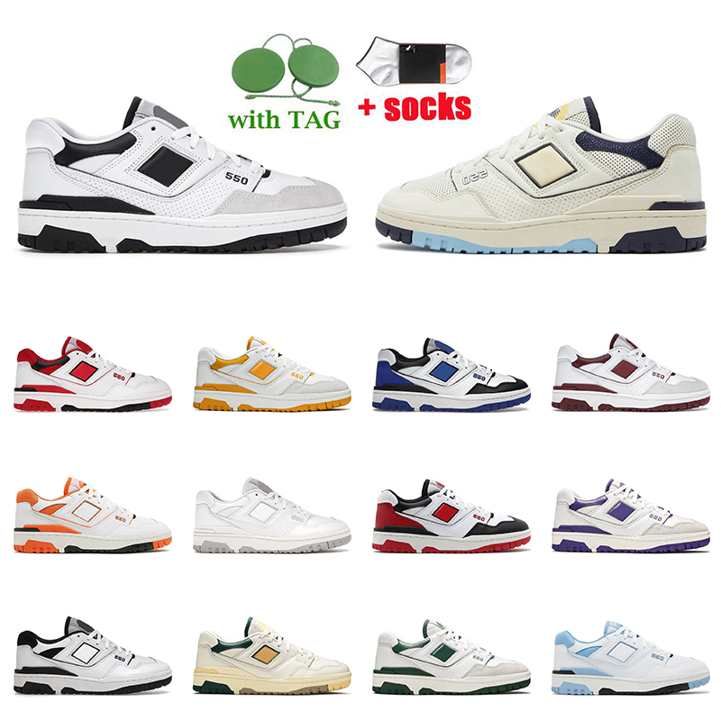 

Rich Paul Aime Leon Dore Green Yellow BB550 550 NB Casual Shoes Platform Skate Trainers White Grey UNC Oreo Sea Salt Black Shifted Sport Mens Women Sneakers With Socks, B5 white grey 36-45