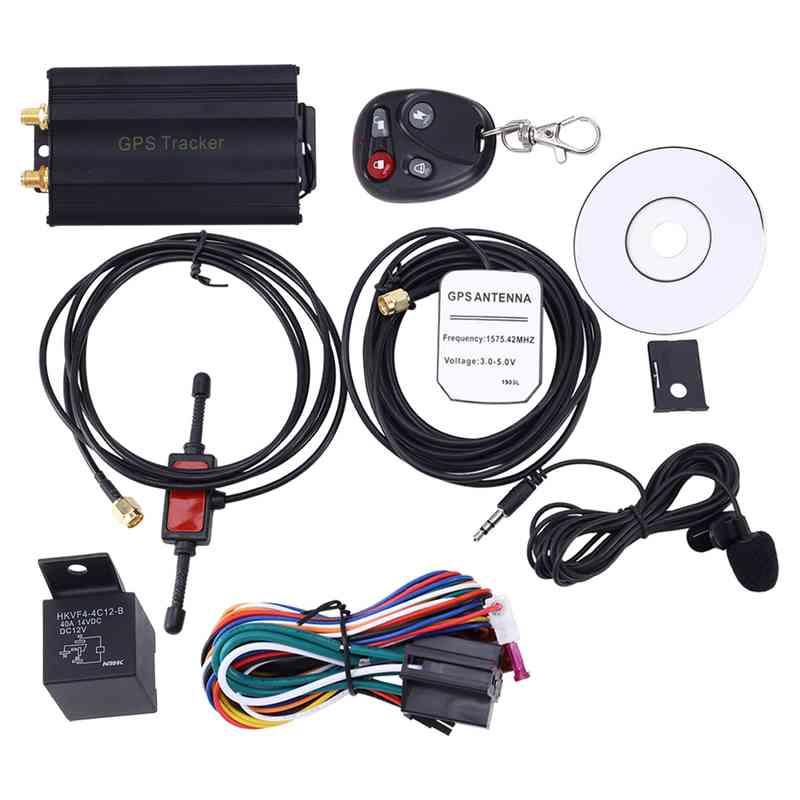 

Car GPS & Accessories Vehicle SMS GPRS Tracker TK103B With Remote Control GSM Alarm SD Card Slot Anti-Theft System Tracking Device