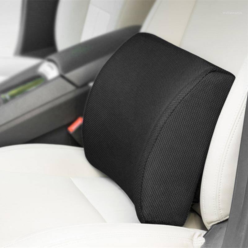 

Seat Cushions VODOOL Memory Foam Car Waist Support Pillow Office Chair Lumbar Back Cushion With Mesh Cover Interior Accessories