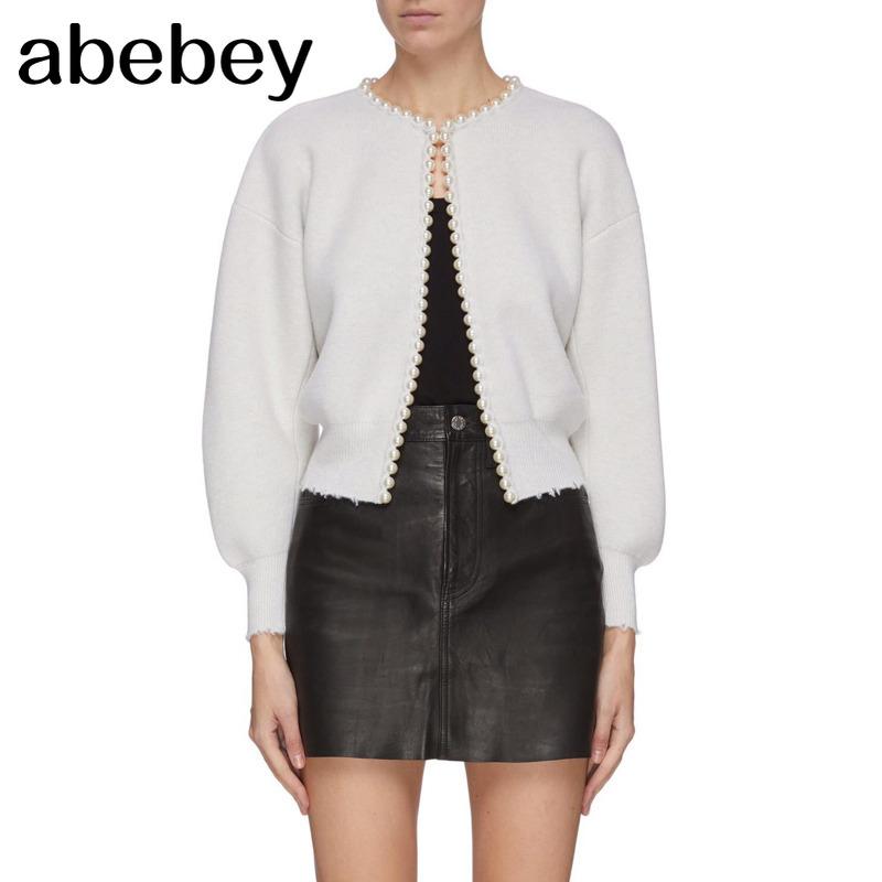 

Fashion Korean Jackets Pearls Cardigan Batwing Sleeve Wool Knit Vintage Women' Coat High Quality Jacket AP520, Black