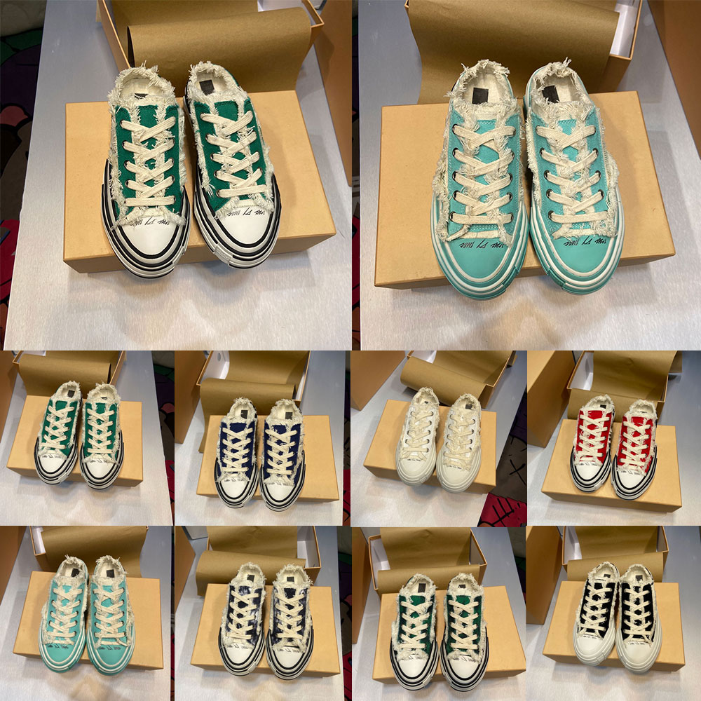 

fashion dunks Top Quality 2021 Luxury XVessel G.O.P. Lows Casual Shoes Mens Women Half drag couple Designer Vessel Tripe S Piece by Pieces Speed Canvas TKPE, 05