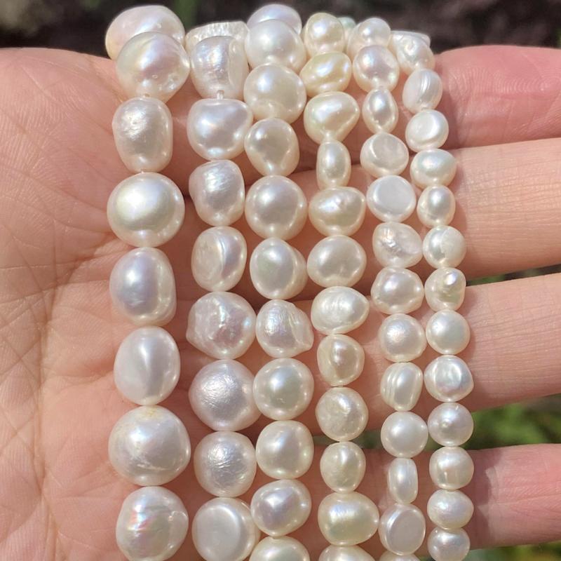 

Other Natural Freshwater Pearl Beads High Quality Irregular Shape Punch Loose For Jewelry Making DIY Necklace Bracelet