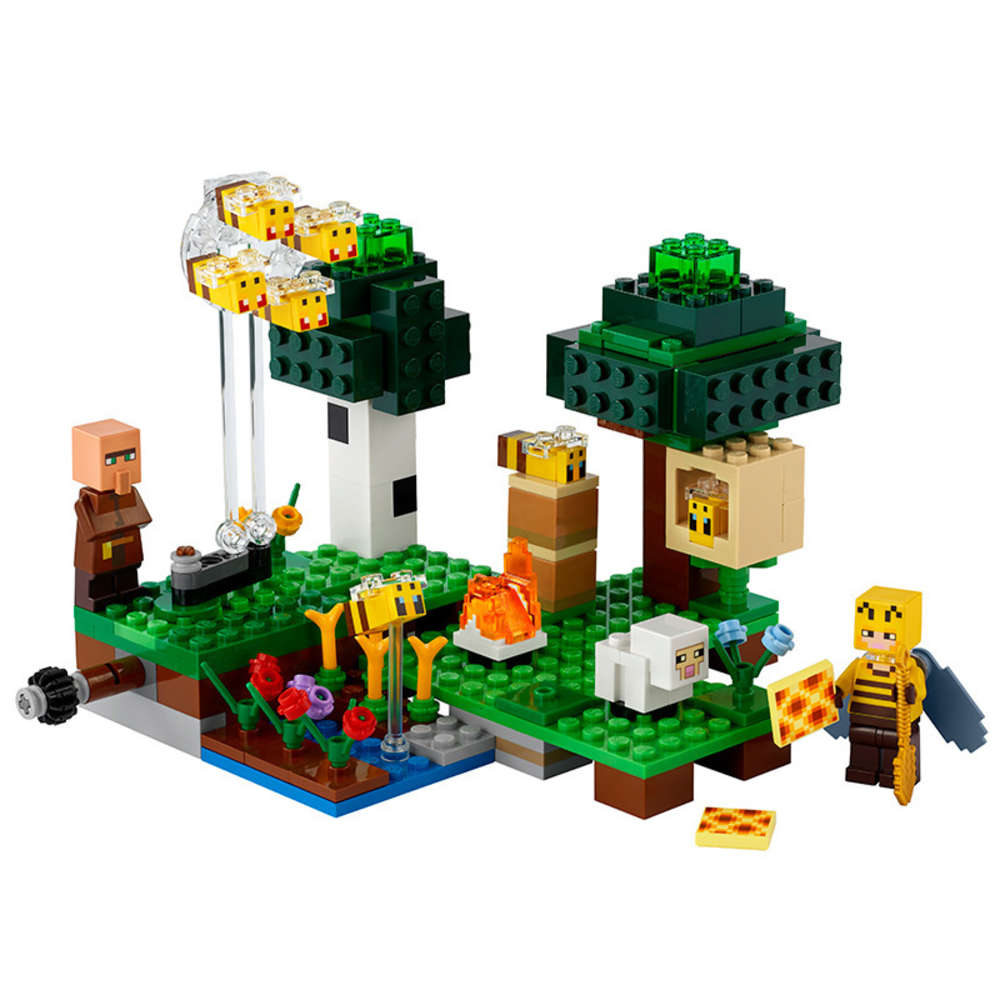 

Assembled toys Compatible with LEGO year double elephant beekeeping 1046 abandoned mine 1047 trade station 1048 assembled building blocks