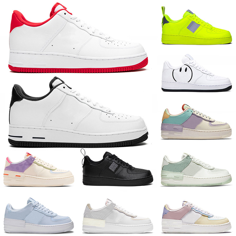 

Wholesale 2012 Platform Low Running Shoes Dunk White Black Men Women Spruce Fashion Outdoor Airforce Force Air Af1 Off Trainers Sneakers Skateboarding 36-45, D19 36-40 shadow total orange