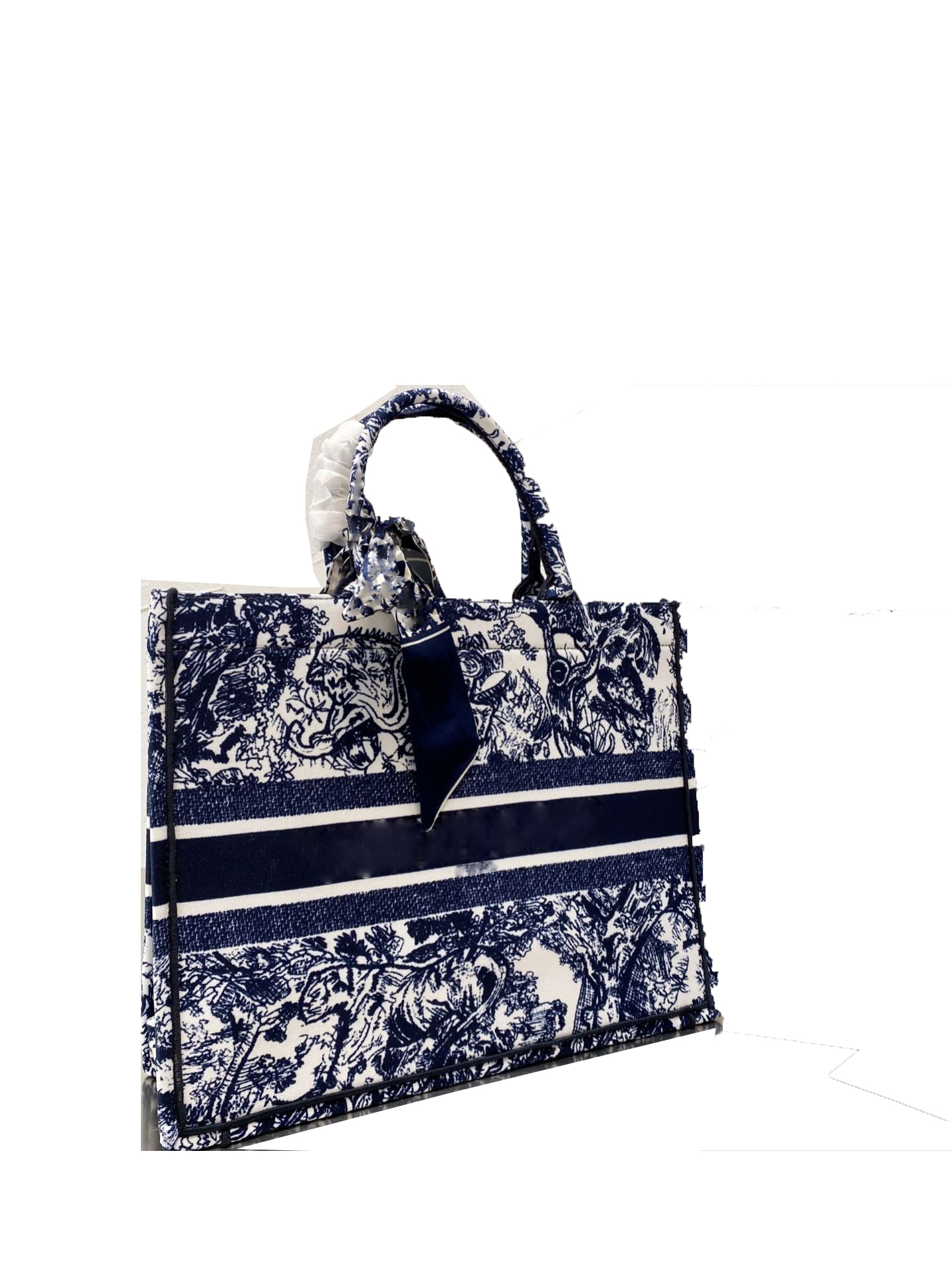 

2022 Top original embroidery quality Luxury Designers Bag Leopard Embroidered Tiger Print Large-capacity Shopping Bag Handmade Double-sided Flower Coin Purse