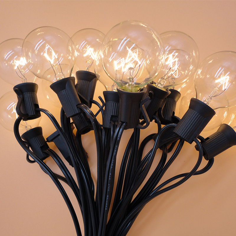

25ft Fairy String ight Outdoor Christmas Decoration Patio String ight For Outdoor Party Garden Garand Wedding Home G40 Bub