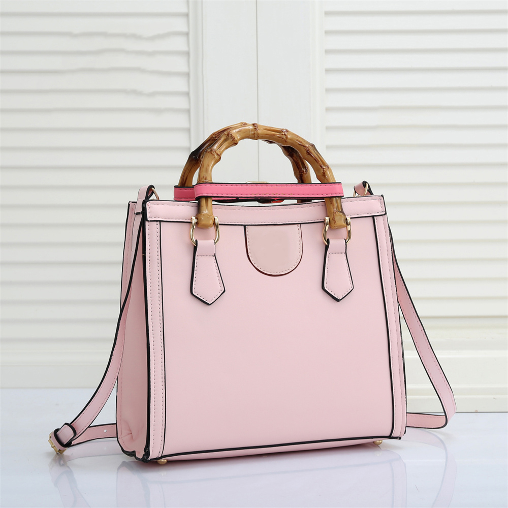 

Diana Bamboo Handle Medium Handbag Totes Bags Tote Leather Shoulder Bag Fashion Letter Golden Hardware Detchable Adjustable Strap neon belt shapers, Box