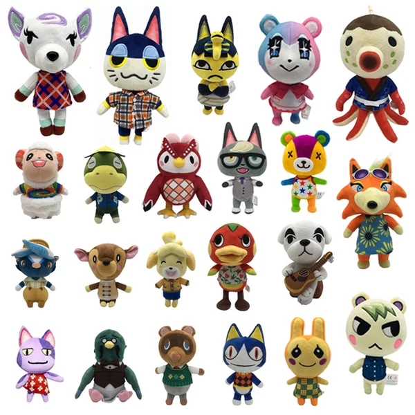 

Animal toy Crossing Raymond Punchy Celeste Diana Marshal Zuck Plush Cartoon Tom Plushs Stuffed Toys Doll Gifts for Kids, #1