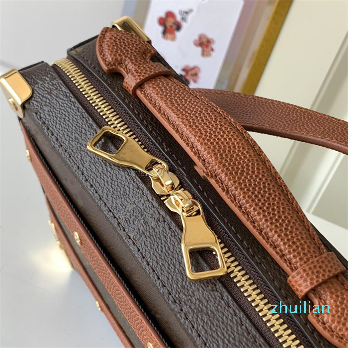 

selling handbag SOFT TRUNK Chest pack lady Tote chains hand bags Top quality presbyopic purse bag Leather crossbody luxury designer h2543251, Customize