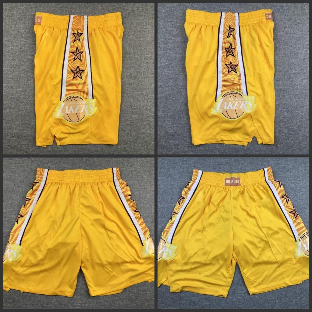 

Los Angeles Lakers Men Gold 2019 City NBA Edition Basketball Shorts, Black