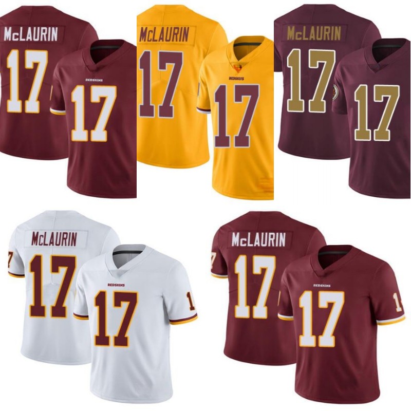 

Washington Redskins Men #17 Terry McLaurin Women Youth Jersey, Black;red