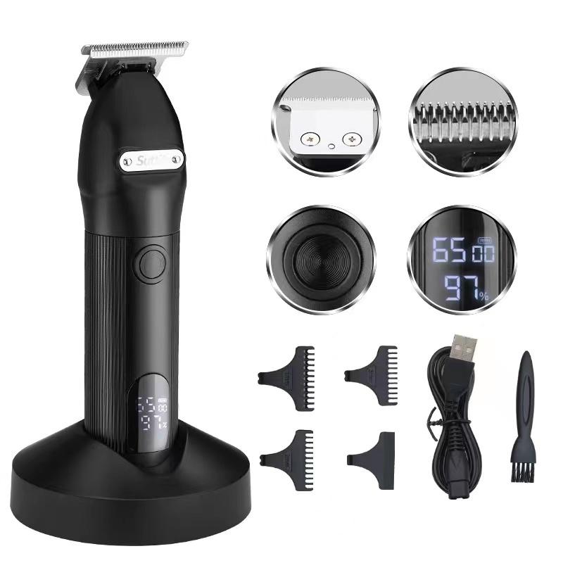 Hair Clippers Professional Trimmer For Men Barber Shop Clipper Beard Electric Cutter Cutting Machine Haircut Cordless Corded-image-707838159
