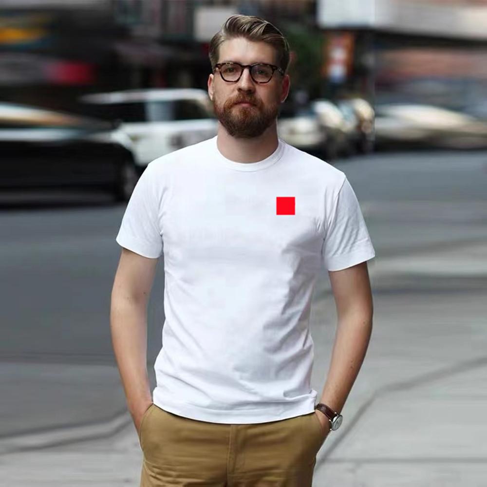 2022 Trapstar Designer T-shirt Hommes Jouer à T-shirts Vêtements Cheveux Blanc Coeur de Coffre Casual Brand Mens Femmes des Badge Garcons Coton B