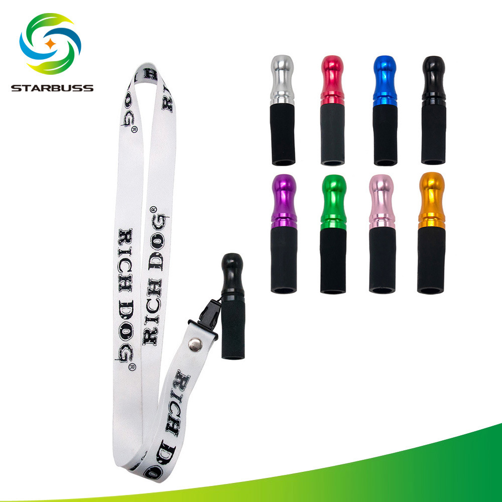 

Hookah Rich Dog Lanyard Aluminum Alloy Nozzle Metal