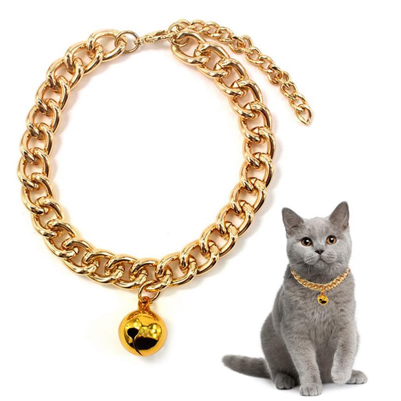 

Cat Costumes Dorakitten 1pc Pet Collar Fashion Bell Decor Aluminum Dog Necklace Jewelry Clothing Accessories Supplies
