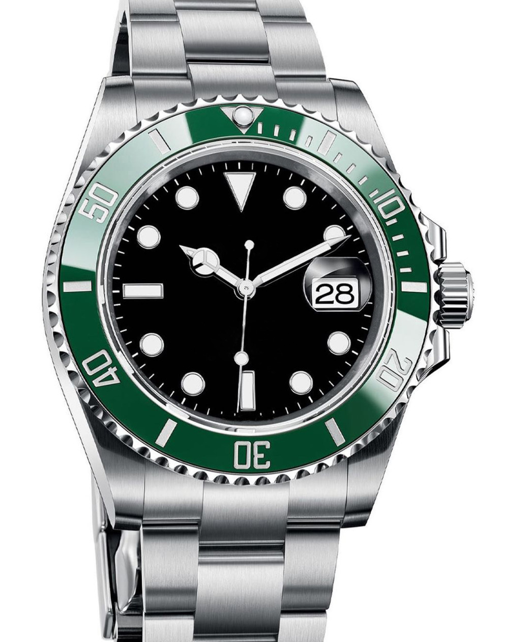 

Ceramic Bezel Fashion women lady Master men Mens Automatic mechanical movement gmt designer Watch Luminous Diamond Wristwatches Watches 2021, Cleaning cloth