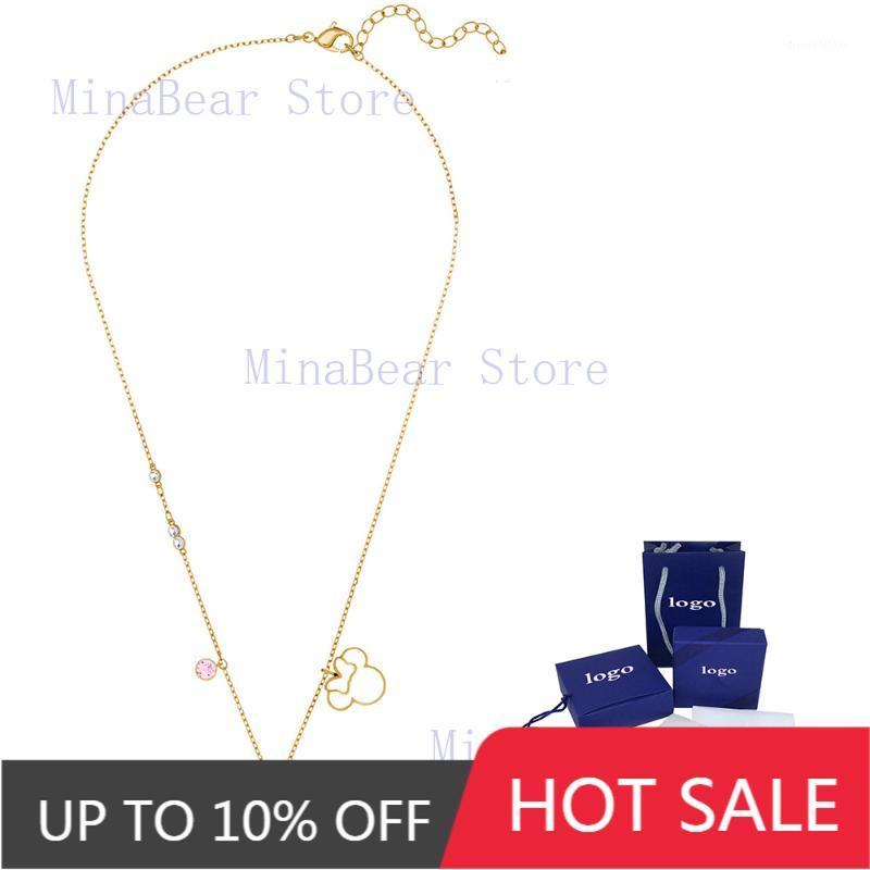 

Fall And Winter Fashion Shiny Pink MY Female Clavicle Necklace 5515433 Send Women's Gifts Preferred Chains