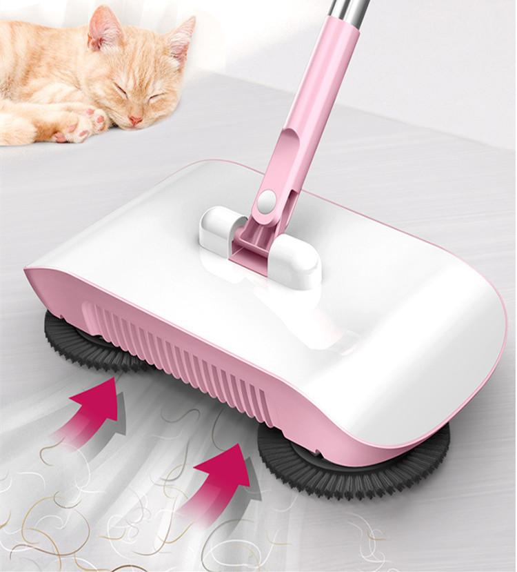 

Hand push sweeping mop household broom dustpan machine sweep and mop two-in-one