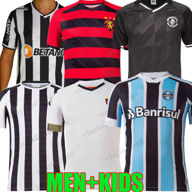 

Sport Recife 2021 2022 Atletico Mineiro Soccer Jersey Gremio 21 22 Vasco da Gama Camisas Santos FC Vargas Guilherme Arana Guga Fernández Zaracho Football Shirt, Home