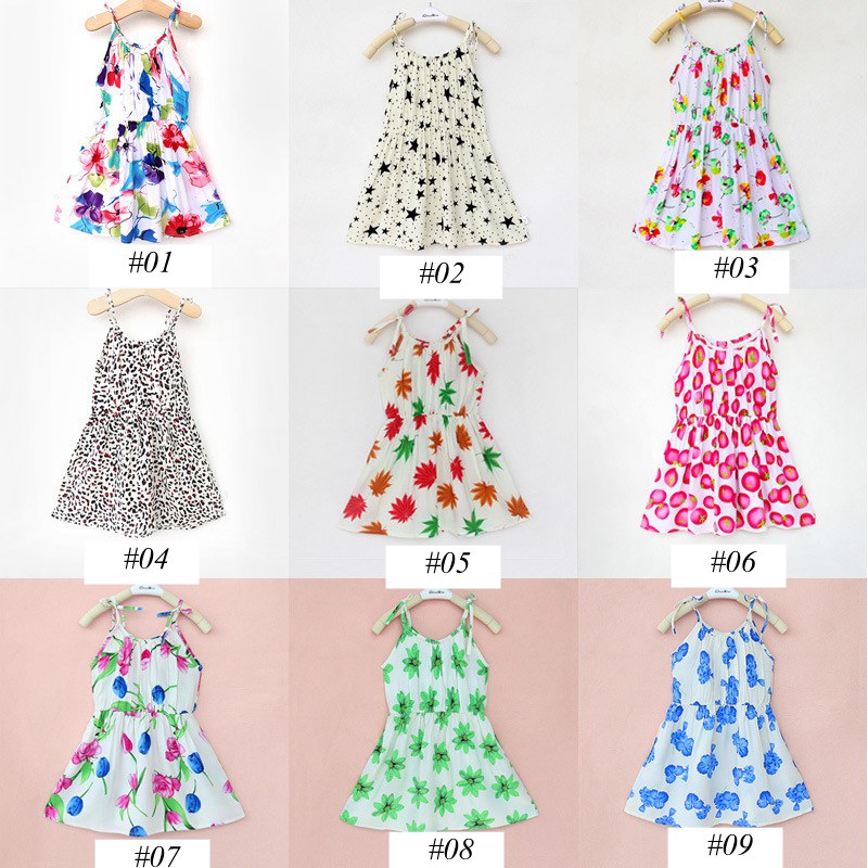 

summer ins girls lemon dress baby fruit cotton dresses children bow dress over 27style choose free ship for 3-8years, 30style choose free