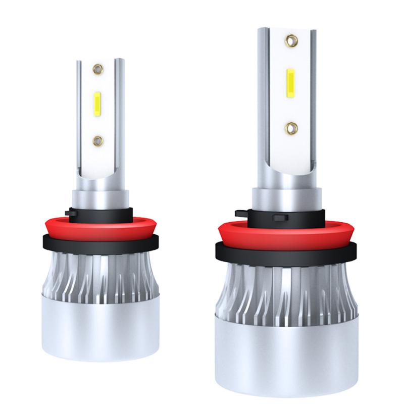 

Car Headlights LED Headlight Bulbs H8 H9 H11 12V 9005 9006 H4 H7 H1 CSP Chips 72W 12000LM Mini Size Lamp 6000K No1