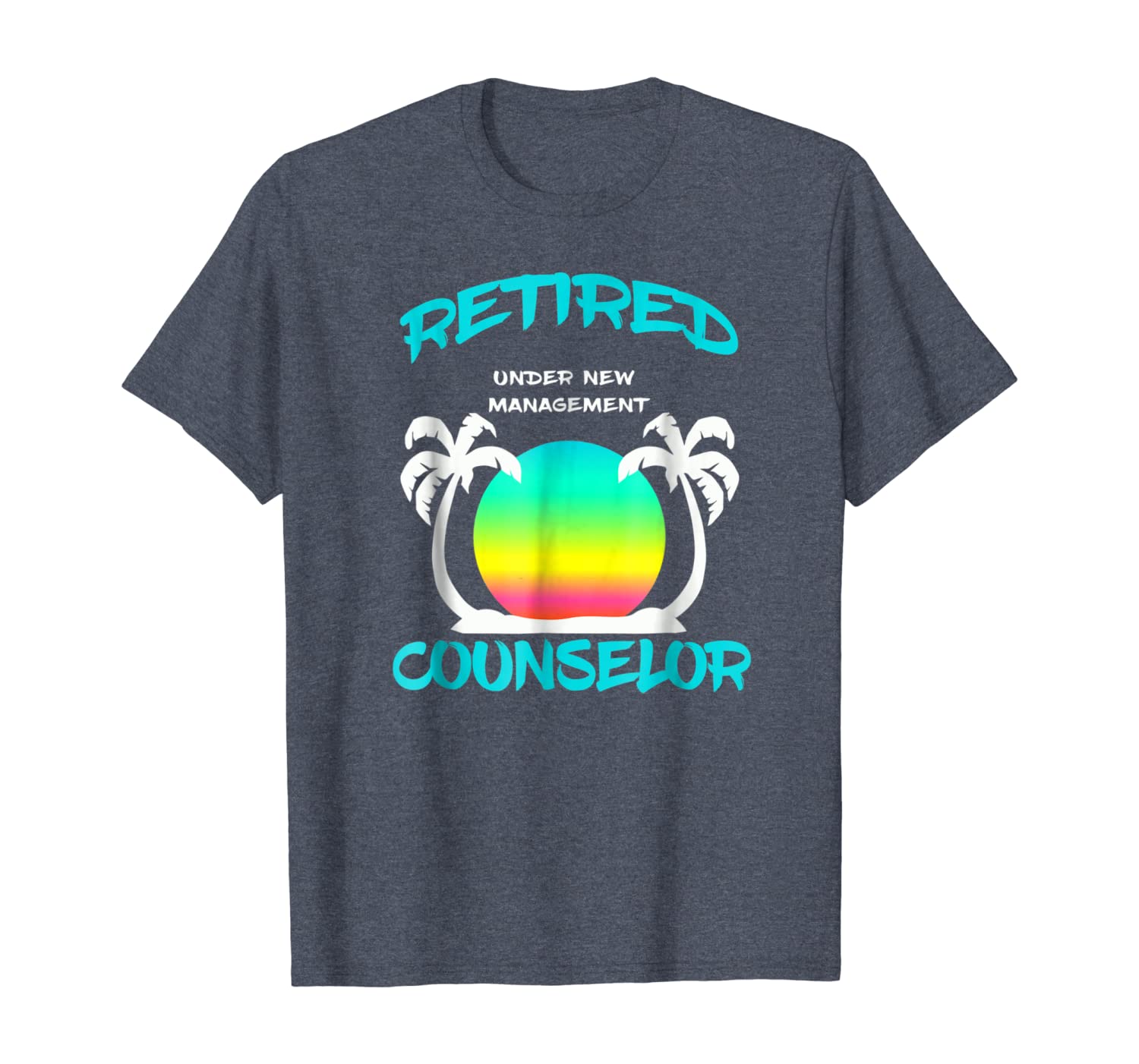 

retired counselor shirt under new management, White;black