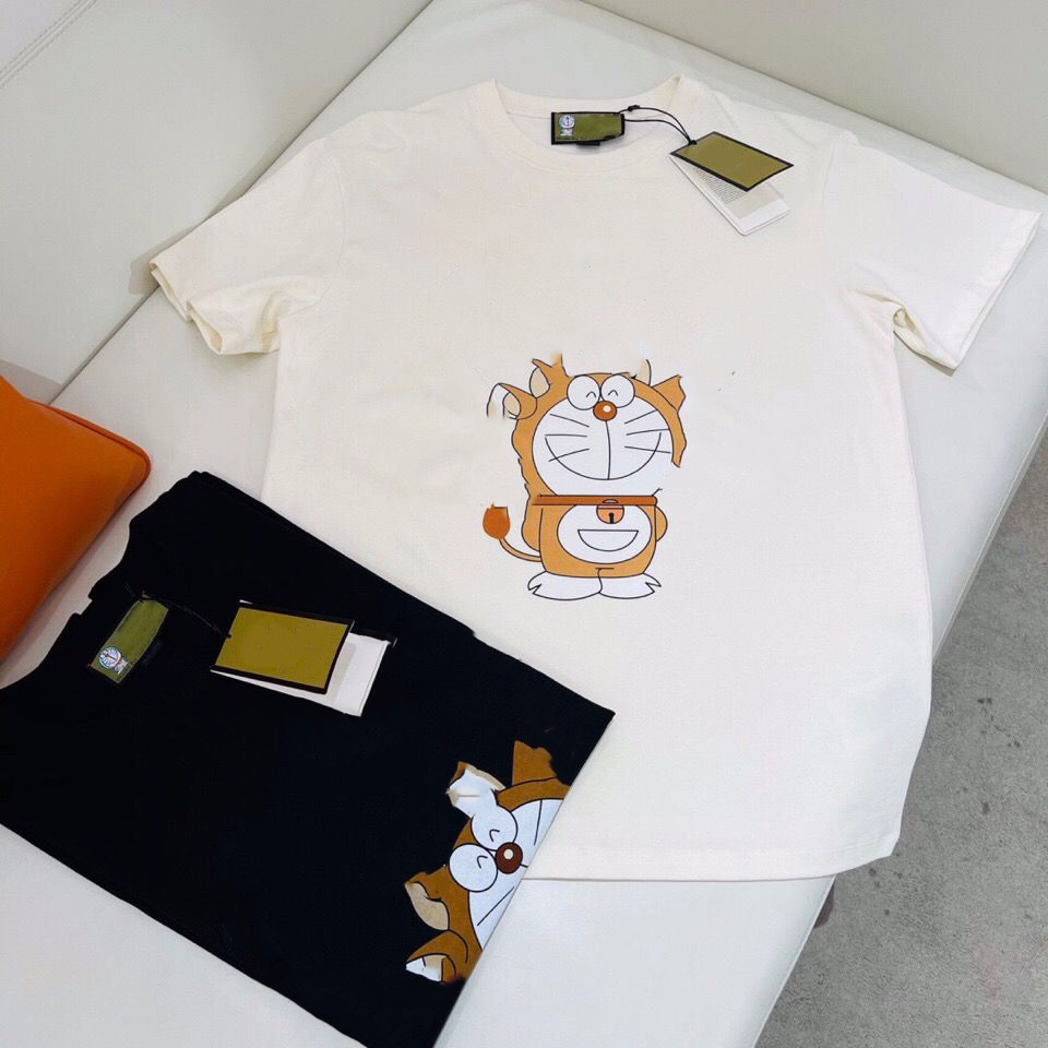 

2022 Summer Mens T Shirt Casual Womens letter printing Loose pure cotton Tees With Short Sleeves big size S-5XL, Desiccant