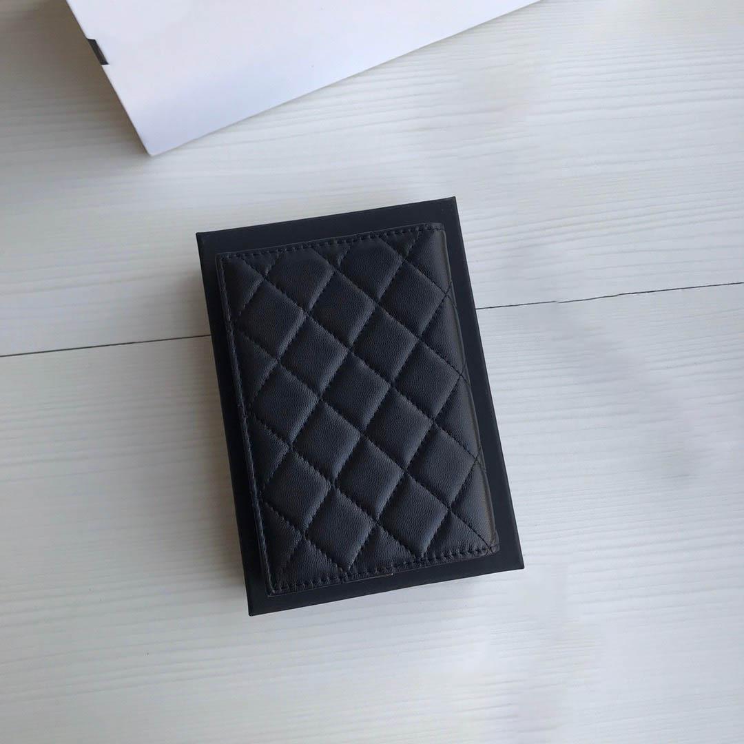 

PORTEFEUILLE SARAH WALLET High Quality Women Classic Envelope-style Long Wa llet, 1 lambskin silver buckle