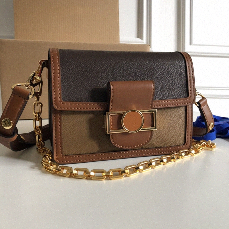 

High Quality Shoulder Bag DAUPHINE Luxurys handbag Designer mini leather handbags crossbody women mens Wallets Messenger Bags, Actual pictures contact me
