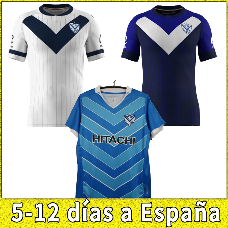 

Velez Sarsfield Soccer Jerseys Velez Almada Football Shirt kit 2021 22 Luis Abram Santiago Caseres Lucas Janson Cristian Tarragona Maillots De Foot, Home