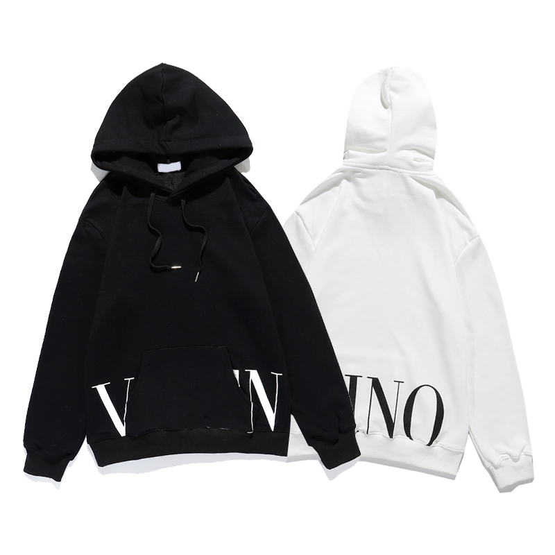 

2021 Mens hoodies couples casual Pullover long sleeve street Hip Hop Cotton big pin loose fit womens designers hooded stylist sweatshirt, Black