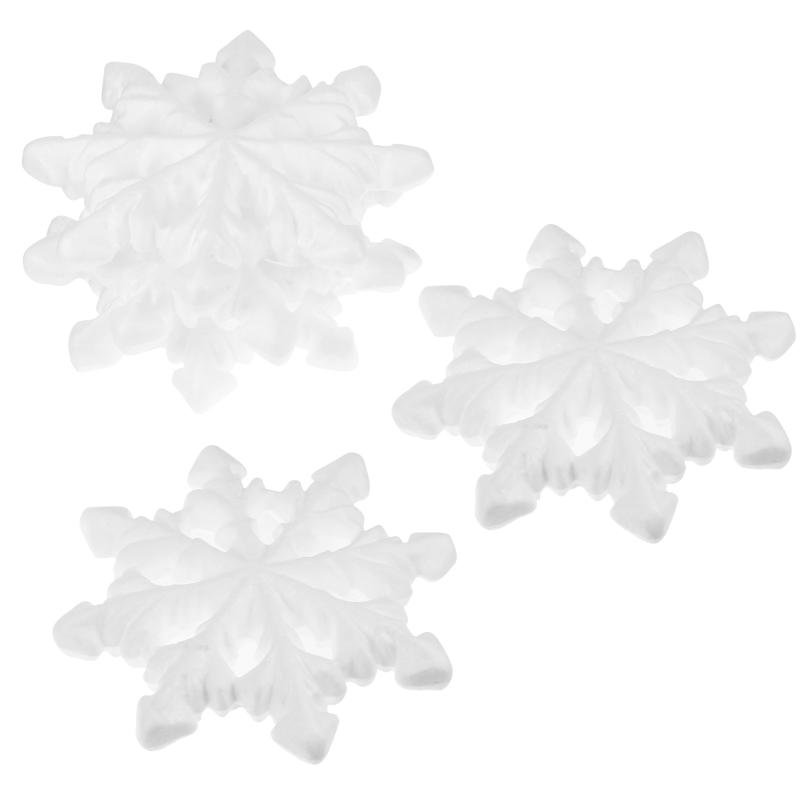 

Christmas Decorations 5Pcs Snowflakes DIY Craft Accessories For Holiday And Decor