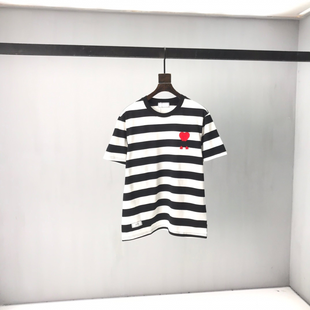 

2022 round neck Men's Plus Tees & Polos with cotton printing and embroidery, 100% replica of European size u3rt, Black;brown