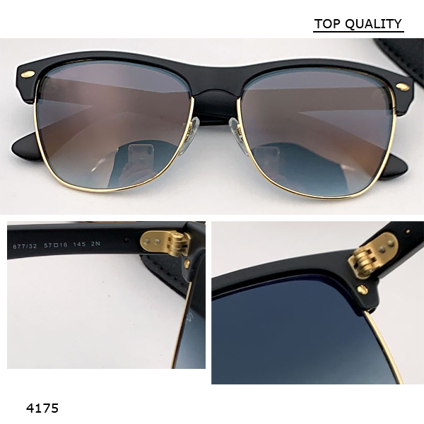 

top quality Oversized Square 4175 Sunglass Women 2021 Fashion Gradient club 57mm Men Glasses master Brand Sunglasses Ladies UV400 eEyewear, White;black