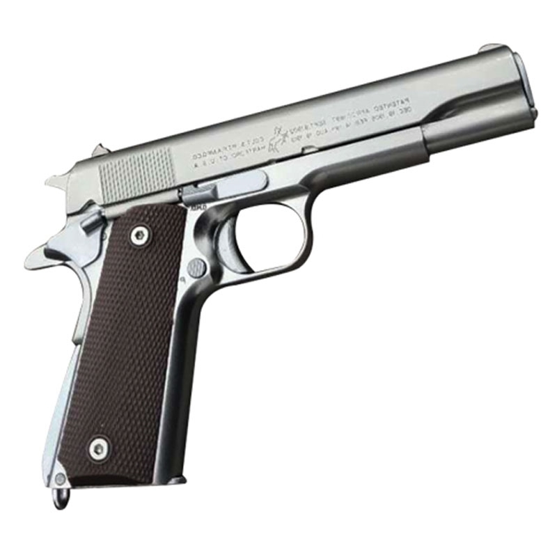 45581: 2.05 alloy Empire M1911 metal model simulation boy toy gun children's hand grab can not be fired-image-747762913