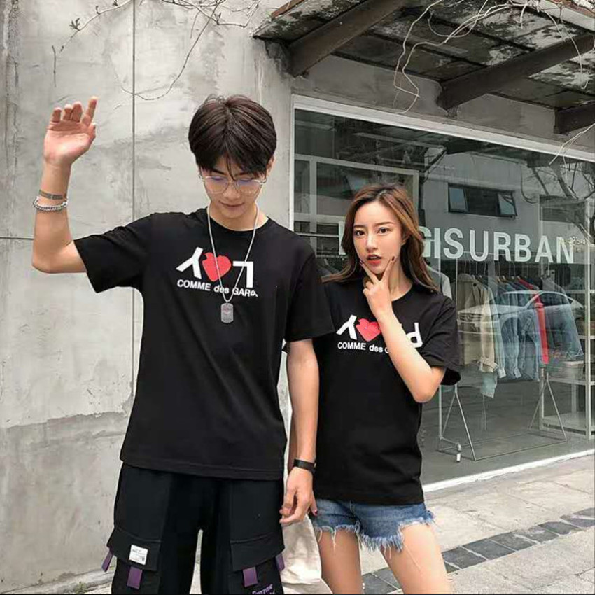 

Summer designer short sleeve female student Korean loose half t-shirt pure cotton 2021 style, White;black