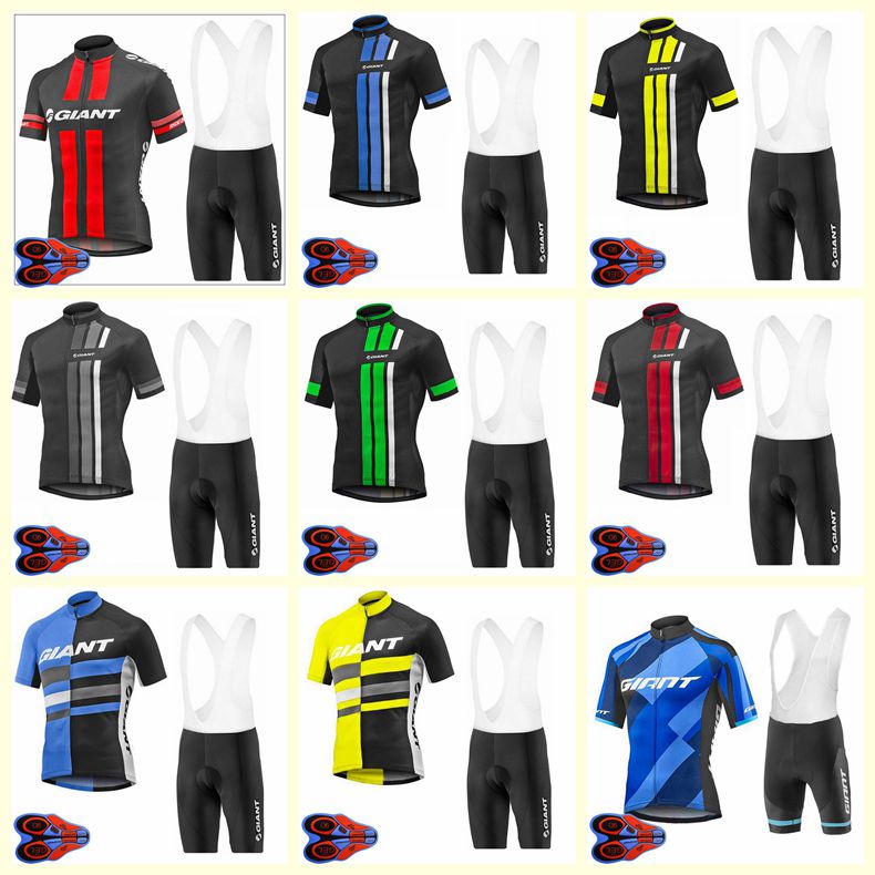 

GIANT team Cycling Short Sleeves jersey Outdoor Bicycle New 9D Gel Pad Summer Style Mtb Maillot Ciclismo, 7a