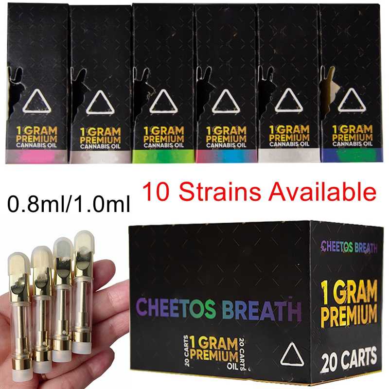 

Cali plug Atomizers 0.8ml 1ml Ceramic Empty Vape Cartridges Packaging Gold Carts 510 Thread Thick Oil Wax Vaporizer E Cigarettes