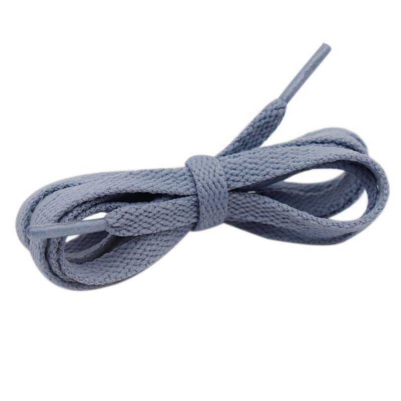 

8 Mm Pure Blue Color Canvas Shoelaces 60-180 Cm Men Women Sneaker 2021 Flat Type Ropes For One Jumpman 1 1s