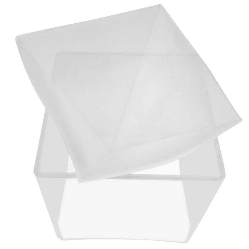

Craft Tools 3D Super Pyramid Silicone Mold 15cm DIY Handmade Ornament Decoration Mould Epoxy Colored Fine Color Cream Dried Flower
