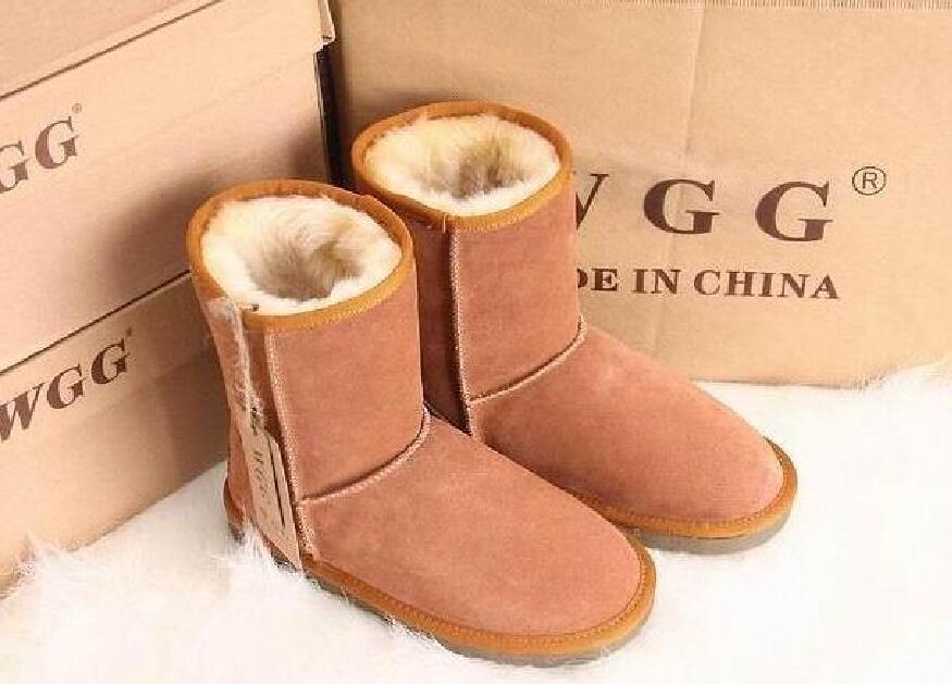 

2021 Hot sell AUS Mid-Calf short 58250 women snow boots keep warm boot womens boots winter shoes with card dust bag Free transshipment, Choose you like photo