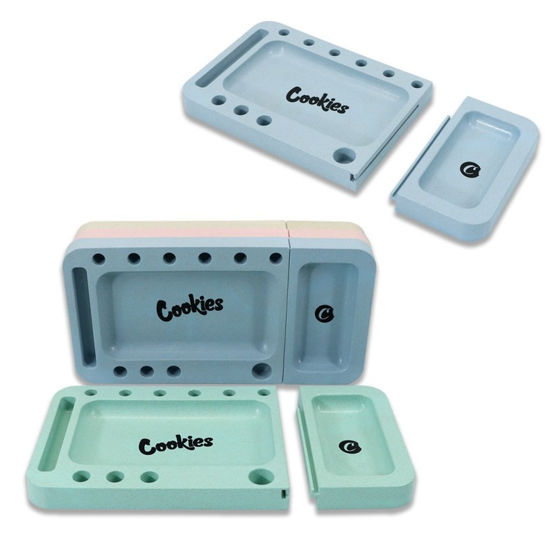 

Degradable plastic detachable cigarette box operation cassette buckle