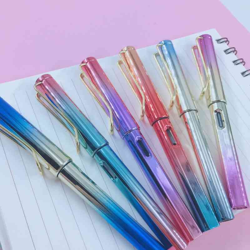 

hero mountain 811 colorful ink absorption bag change dual purpose gradient pen student gift office stationery