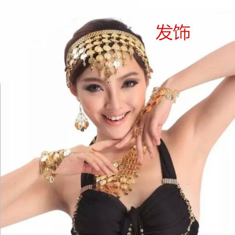 

Hair Clips & Barrettes Fashion Retro Style Queen Head Band Coin Tassel Belly Dance, Golden;silver